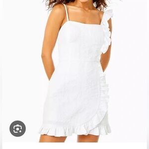 MODCLOTH ruffle mini dress size 8